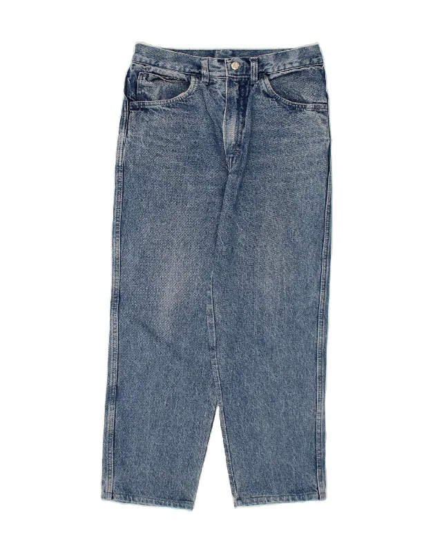 ENRICO COVERI Womens Straight Jeans W31 L25  Blue Stylish Bootcut Denim Jeans