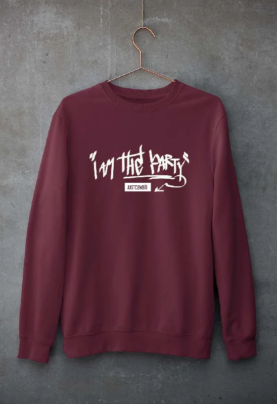 I am the Party Unisex Sweatshirt for Men/Women Hoodie with Back Slit Movement Comfort I am the Party Unisex Sweatshirt for Men/Women Hoodie with Back Slit Movement Comfort
