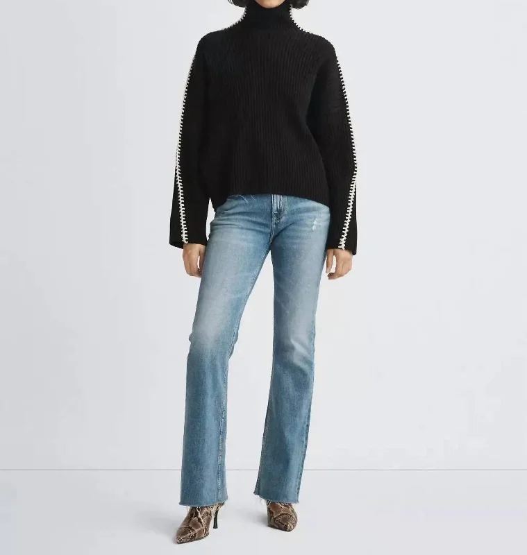 Peyton Jean In Monterosso Wash Fashionable Button-Front Jeans