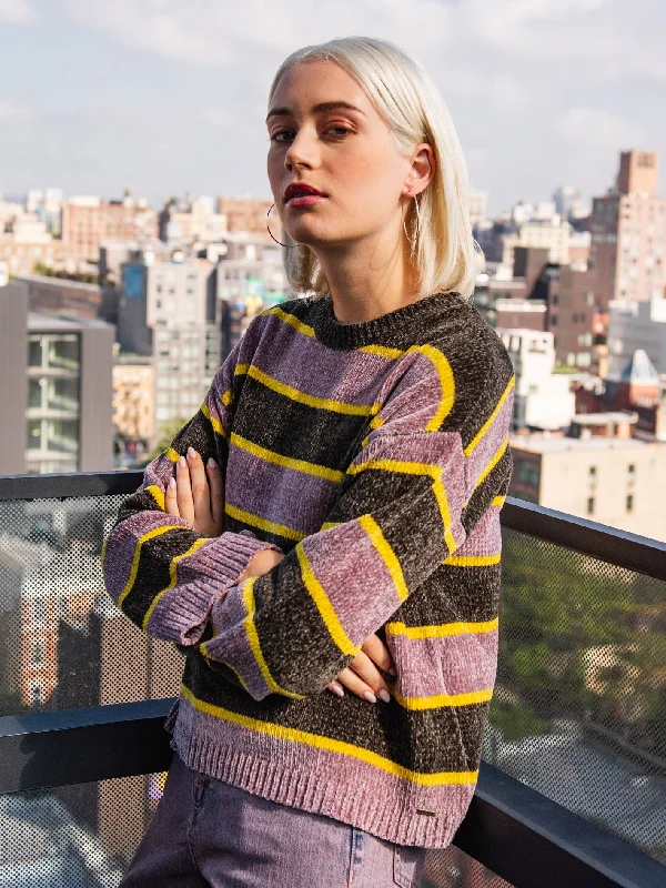 Bubble Tea Sweater - Espresso Terry Terry Cloth Terry Knit