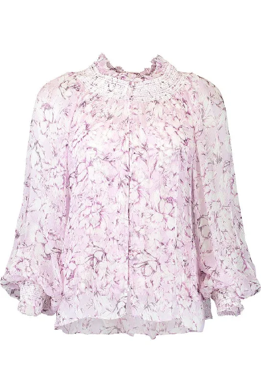 Andrea Blouse Silky Tunic Blouse