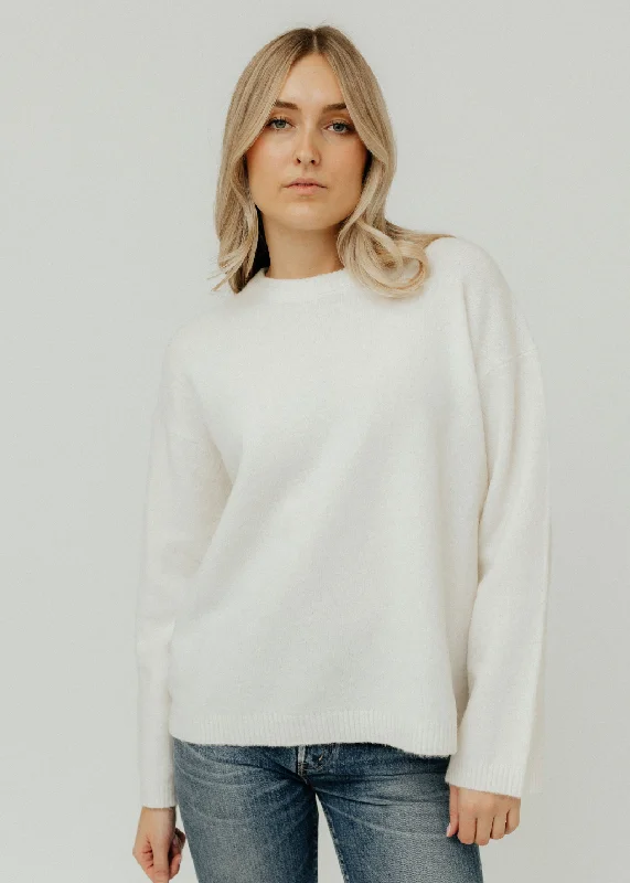 Lakewood Sweater in Ivory Iron Safe Non-Iron Wrinkle Free