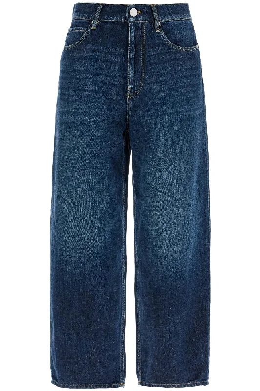 Pinko Women's 'Estelle Egg Ocean Wash Jeans Trendy Pleated Waist Jeans