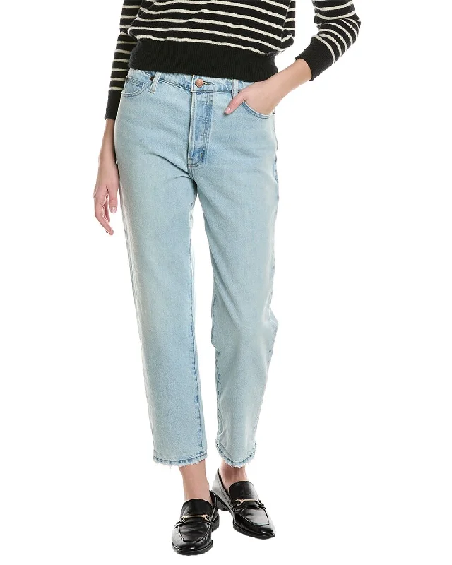 FRAME Denim Le Mec Slim Straight Jean Stylish High-Rise Mom Jeans