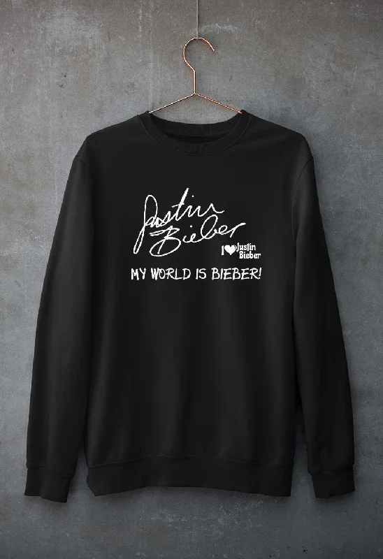 Justin Bieber Unisex Sweatshirt for Men/Women Hoodie with Lace Feminine Delicate
