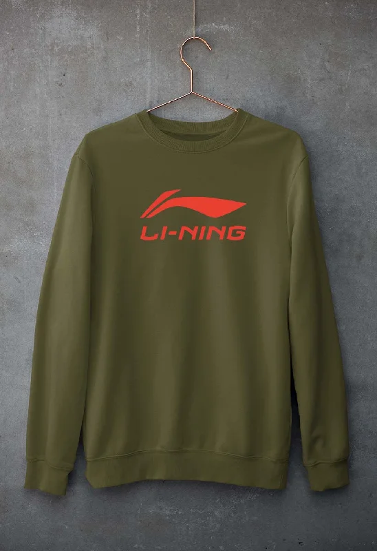 Li-Ning Unisex Sweatshirt for Men/Women Hoodie with Tie-Dye Psychedelic Retro