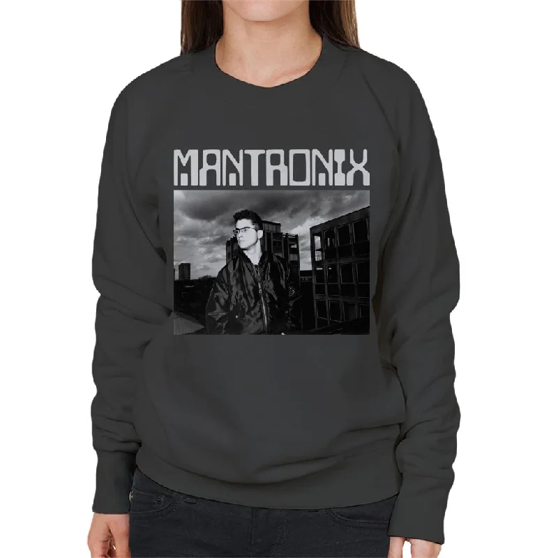 Mantronix DJ Kurtis Shot Women's Sweatshirt Zip Hoodie Drawstring Kangaroo Pocket