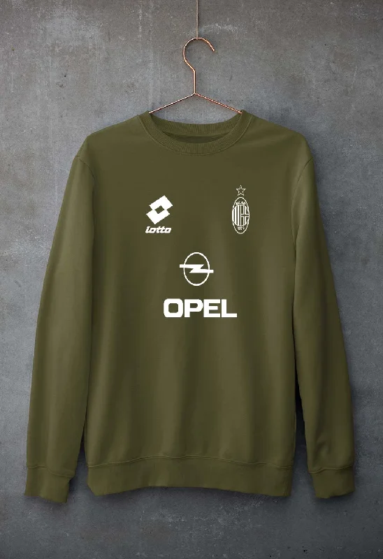 A.C. Milan Football Unisex Sweatshirt for Men/Women Hoodie with Zipper Versatile Modern A.C. Milan Football Unisex Sweatshirt for Men/Women Hoodie with Zipper Versatile Modern