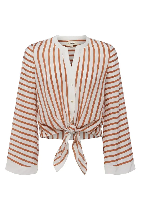 Charlize Blouse Lightweight Chiffon Blouse