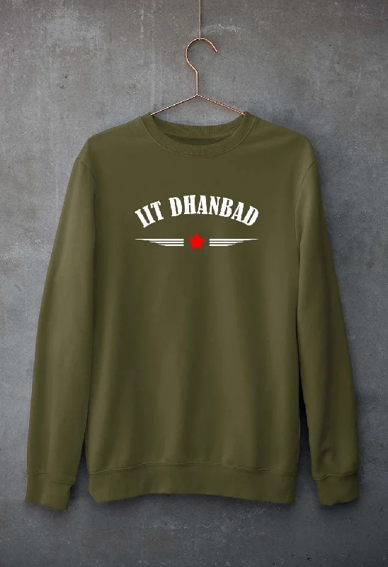 IIT Dhanbad Unisex Sweatshirt for Men/Women Hoodie with Drawcord Adjustable Secure
