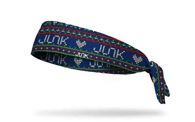 Favorite Sweater Tie Headband Layered Multi-layer Single Layer