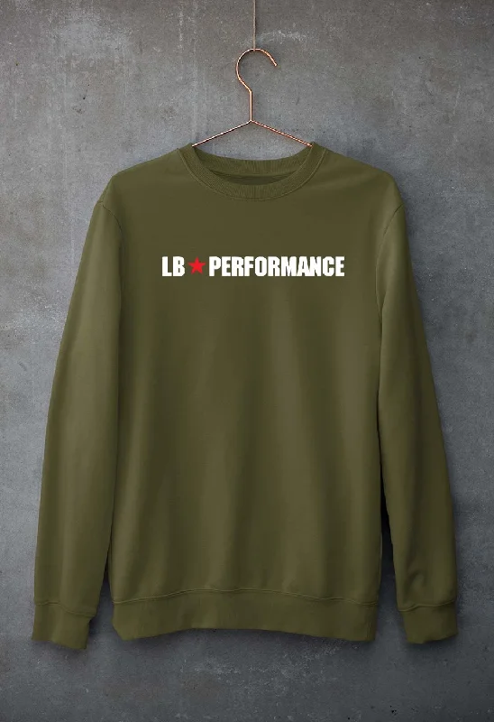 LB Performance Unisex Sweatshirt for Men/Women Hoodie with Oversized Fit Loose Comfortable LB Performance Unisex Sweatshirt for Men/Women Hoodie with Oversized Fit Loose Comfortable