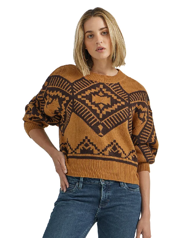Women's Retro Americana Sweater Stylish Fashionable Trendy