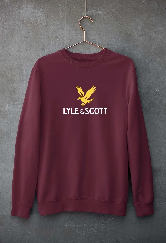 Lyle & Scott Unisex Sweatshirt for Men/Women Hoodie with Tie-Dye Psychedelic Retro