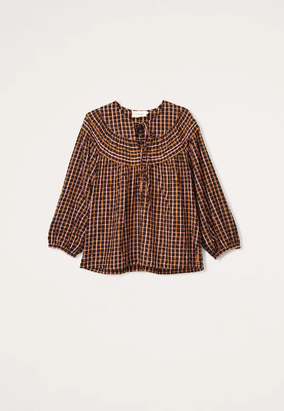 Jira Pintuck Blouse Modern Work Blouse