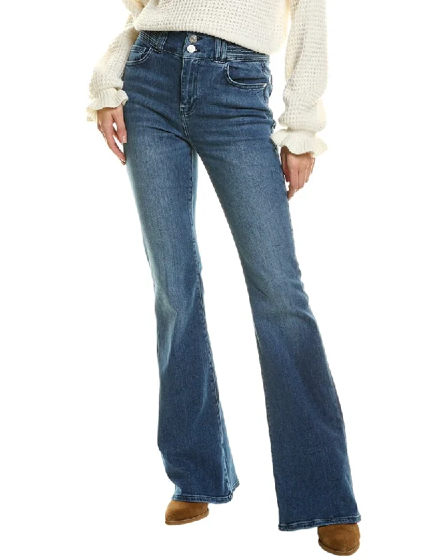 FRAME Denim Le High Crossings Flare Jean Comfortable Mid-Rise Jeans