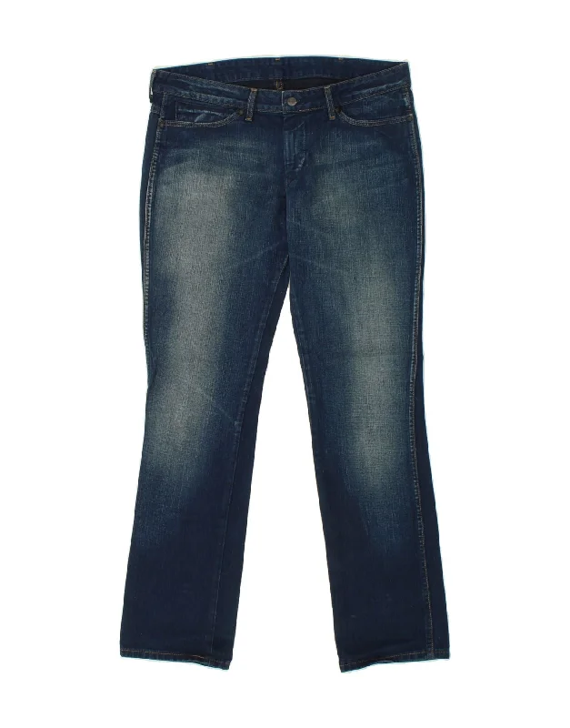 WRANGLER Womens Charlie dd Slim Jeans W33 L34 Navy Blue Cotton Cozy Relaxed Fit Denim Jeans WRANGLER Womens Charlie dd Slim Jeans W33 L34 Navy Blue Cotton Cozy Relaxed Fit Denim Jeans