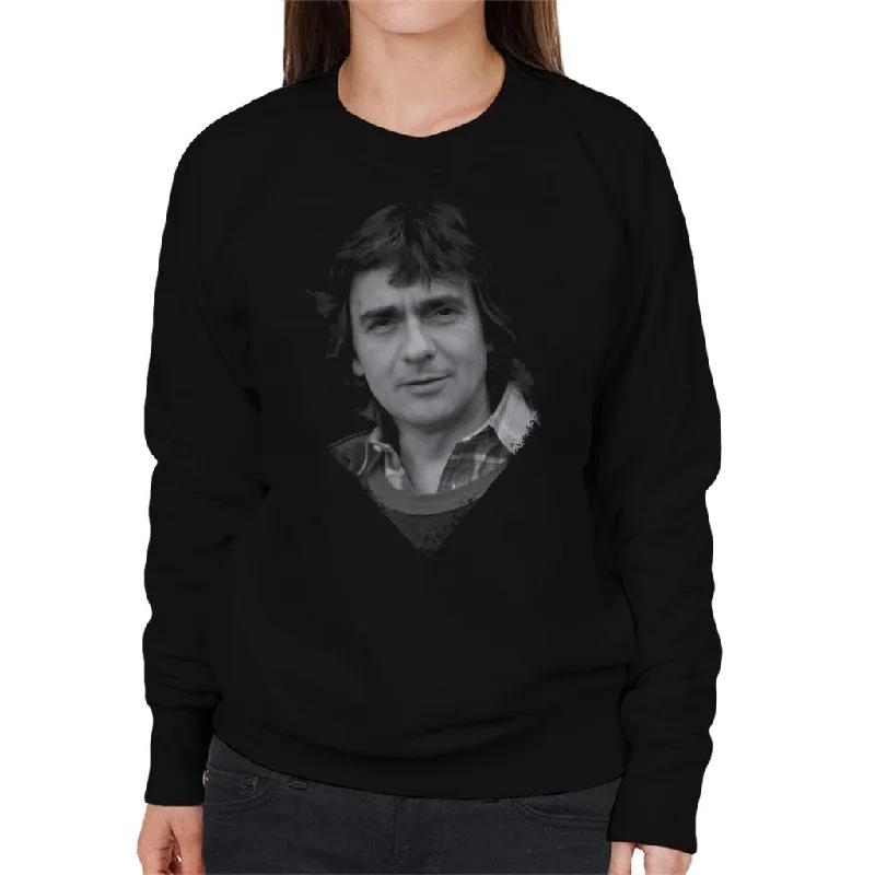TV Times Actor Dudley Moore Women's Sweatshirt Hoodie with Metallic Shiny Futuristic TV Times Actor Dudley Moore Women's Sweatshirt Hoodie with Metallic Shiny Futuristic