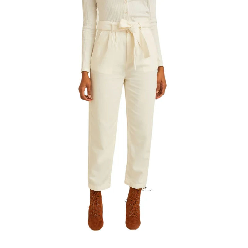 OXXO - High Rise Zipper Pant Casual Drawstring Pants