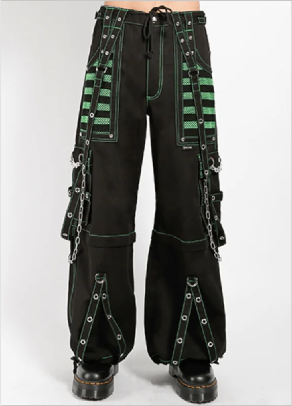 Tripp BLACK/GREEN ELECTRO PANT Lightweight Jogger Pants