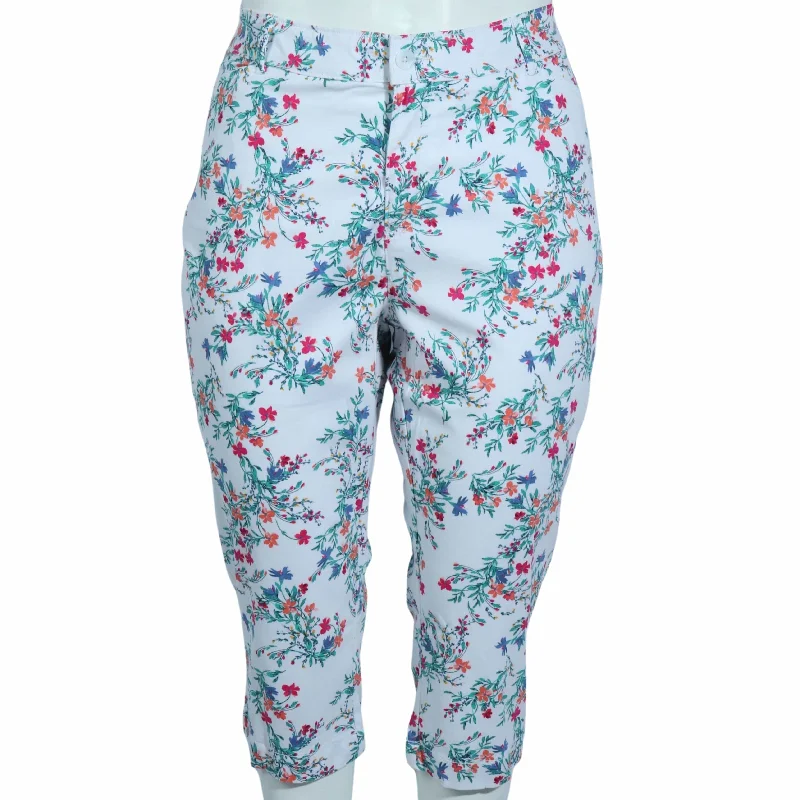 ST.JOHN'S BAY - Floral Pants Modern Skinny Pants