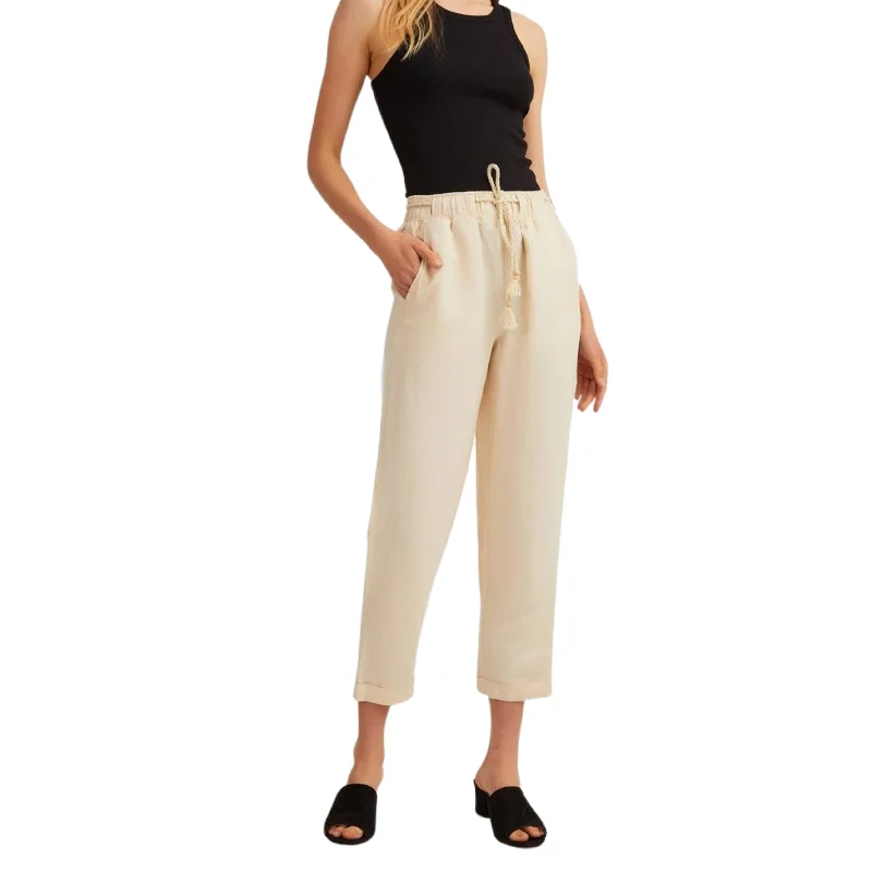 OXXO - Elastic Rope Belted pants Fashionable Jogger Pants