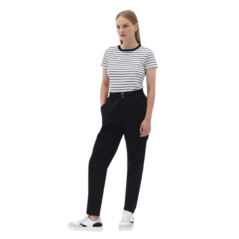 OXXO - ultra High Rise Carrot Fit Cargo pants Formal Slim Pants