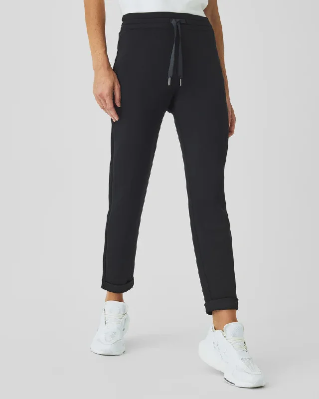SPANX AirEssentials Tapered Pant | Very Black Comfy Athletic Pants
