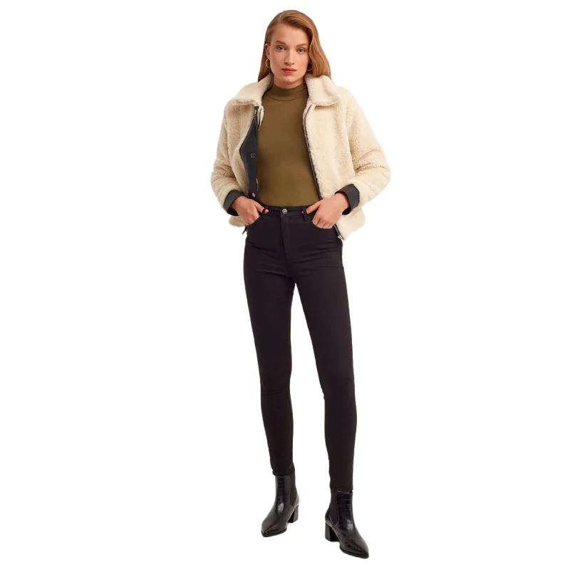 OXXO - Angela hyper skinny High Rise Pants Comfy High-Waist Jeans