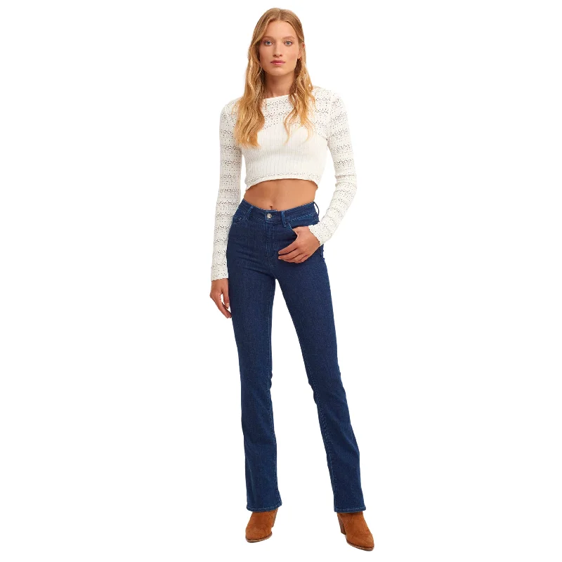 OXXO -  High Rise Bootcut Denim Pants Stylish Casual Pants