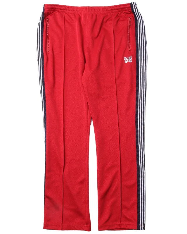 Red Track Suit Pant Fashionable Sporty Pants