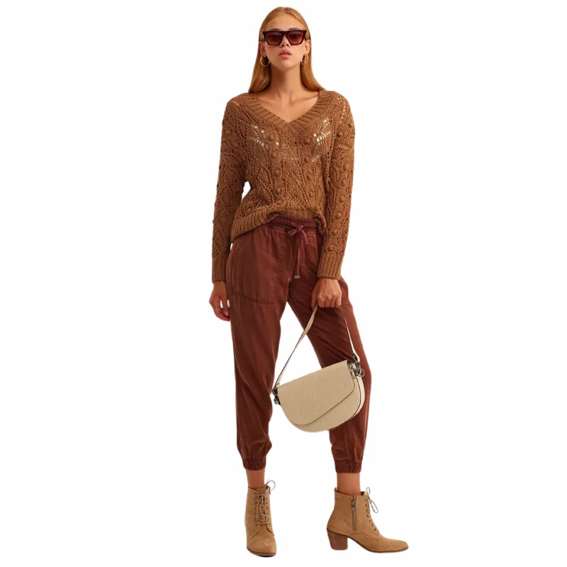 OXXO - Nature Friendly Jogger Pants Trendy Wide-Legged Trousers