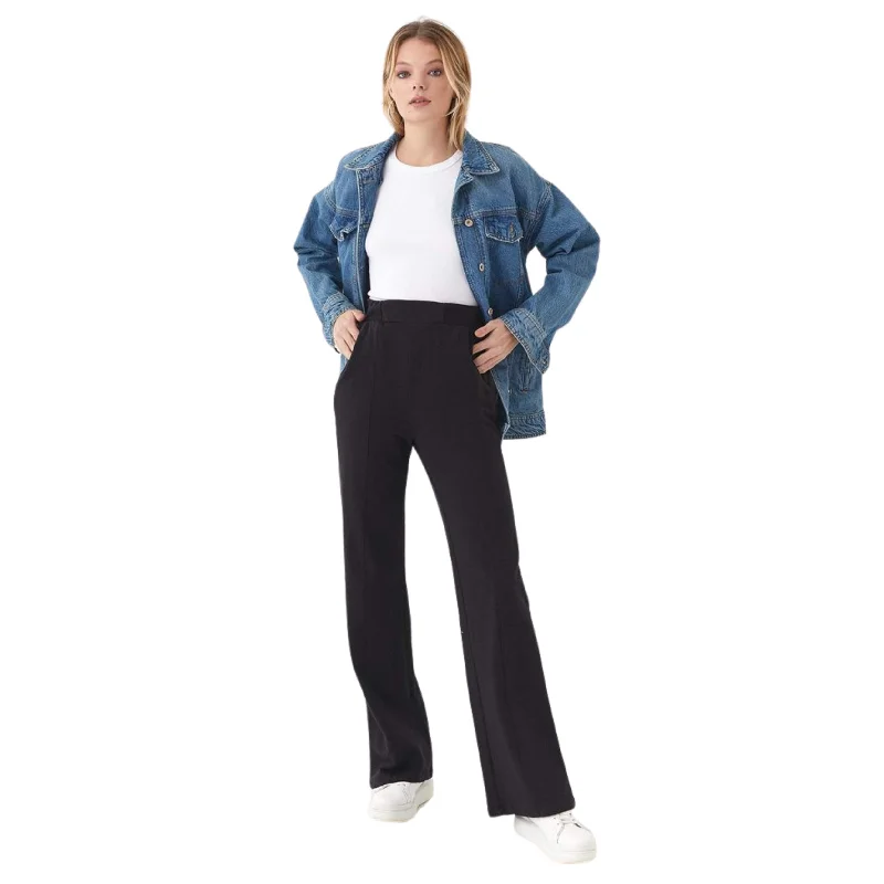 OXXO - Rise Detailed Wide Leg Pant Casual Lounge Pants
