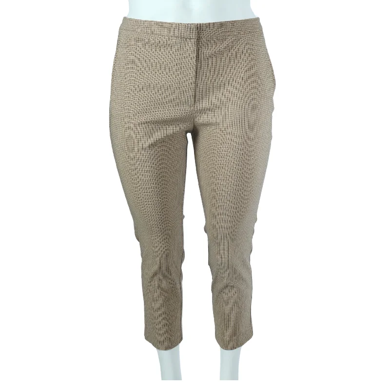 WORTHINGTON - Plaid Classic Pants Elegant High-Waist Pants
