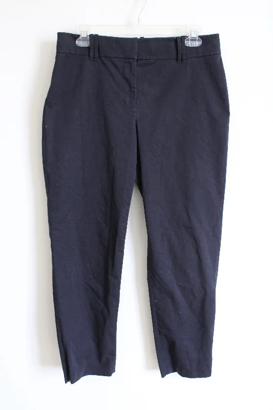 Ann Taylor Navy Blue Chino Pant | 4 Comfortable Cargo Pants