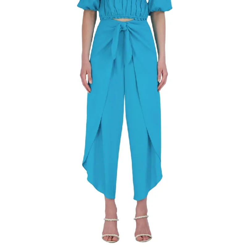 ORIGINAL - Tie-Waist Wide-Leg Pants Soft Sweatpants Style