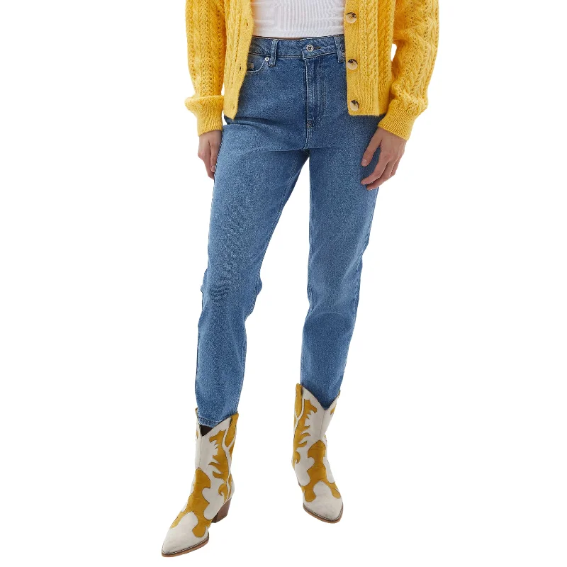 OXXO - Ultra High Rise Straight Fit Pants Modern Skinny Pants