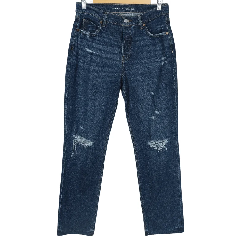 OLD NAVY - Slouchy straight Denim pants Fashionable Track Pants