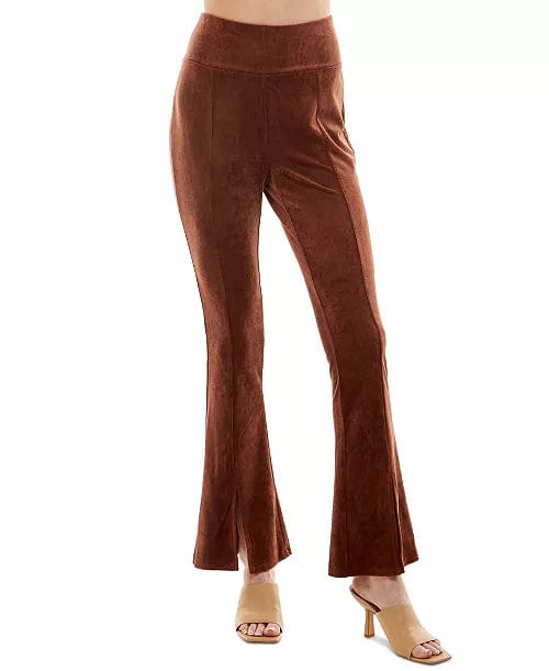 ULTRA FLIRT -  Stretch Corduroy Flare Pants Elegant Silk Pants