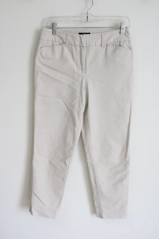 Premise Studio Tan Chin0 Ankle Pant | 2 Soft Stretch Pants