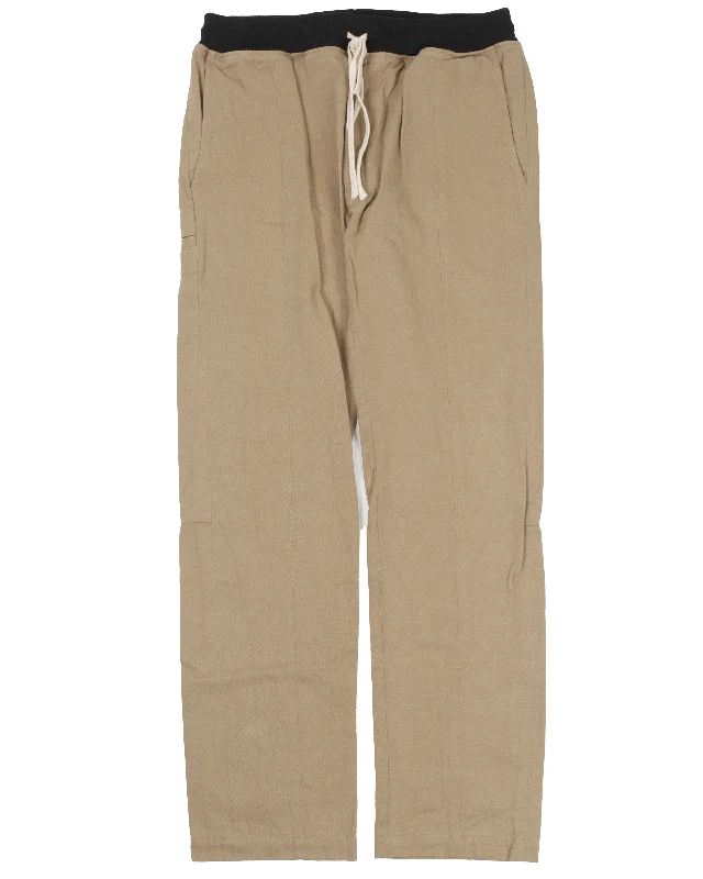 Canvas Track Pant Casual Lounge Pants