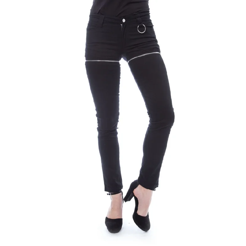 TESS PANTS - BLACK Cozy Knit Pants