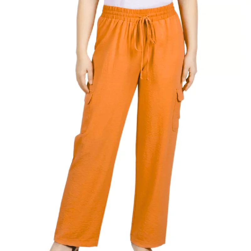 OXXO - Cargo Loose leg pants Soft Wool Pants