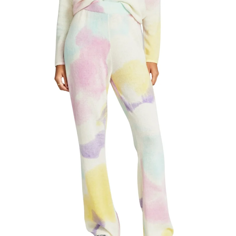 CHARTER CLUB  - Cashmere Tie-Dyed Pants Trendy Palazzo Pants