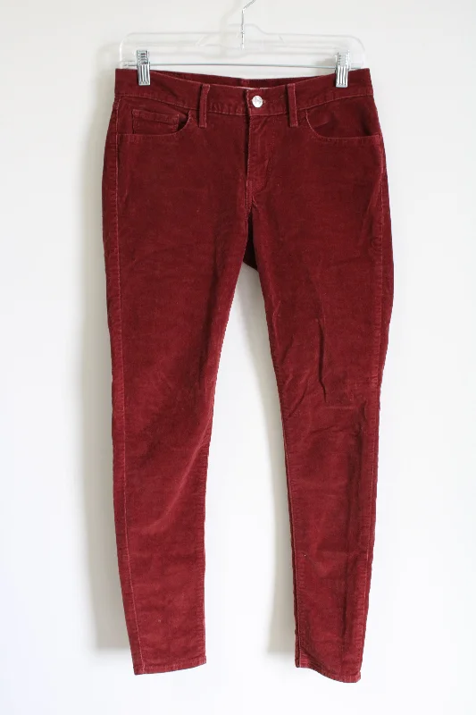 Levi Strauss 710 Super Skinny Rust Corduroy Pants | 28 Soft Stretch Pants