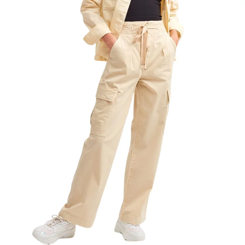 OXXO - High Rise Pants Elegant Silk Pants