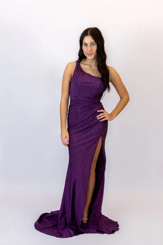 Prom Dress 54958 | Plum