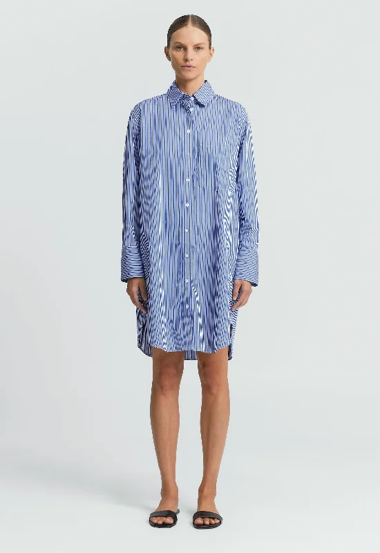 Roam Dress - Mariner Stripe