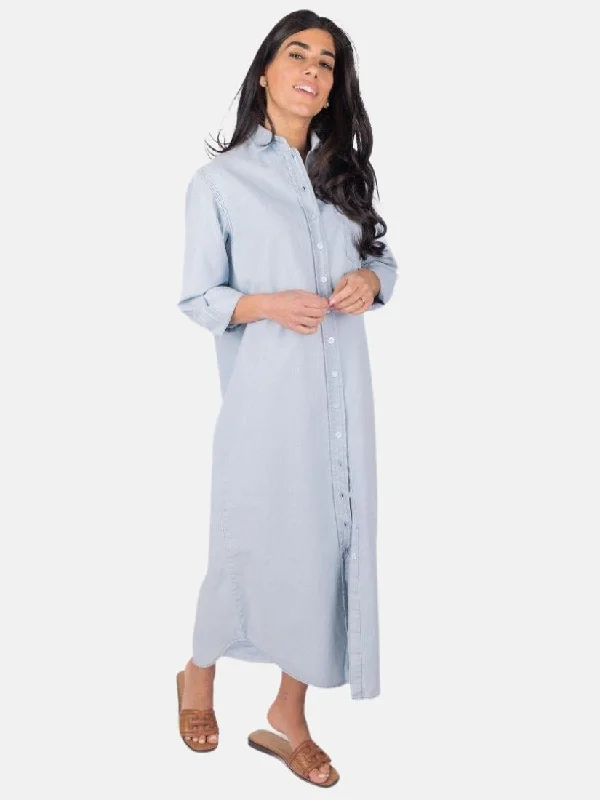 Bonnie Dress 49" Light Blue