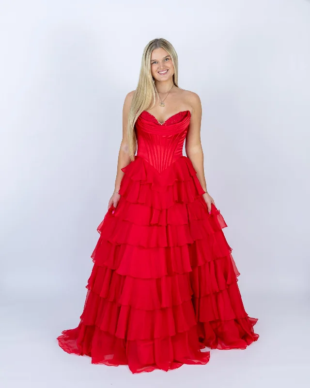 Prom Dress 56911 | Red